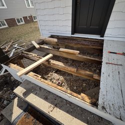 Jimenez Service - porch floor renovation before