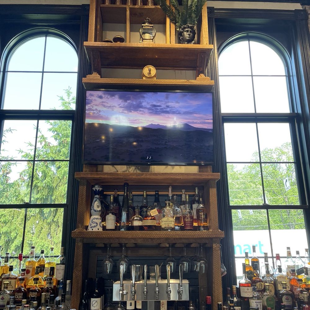 The Industry - View from the bar. - Cocktail Bars Near Me - Akron, Ohio