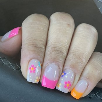 Polished Bar - Acrylic over my natural nails - Nail Salons Near Me - Orange, California Polished Bar - Acrylic over my natural nails - Nail Salons Near Me - Orange, California