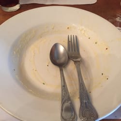La Capannina - An empty plate and a full tummy!