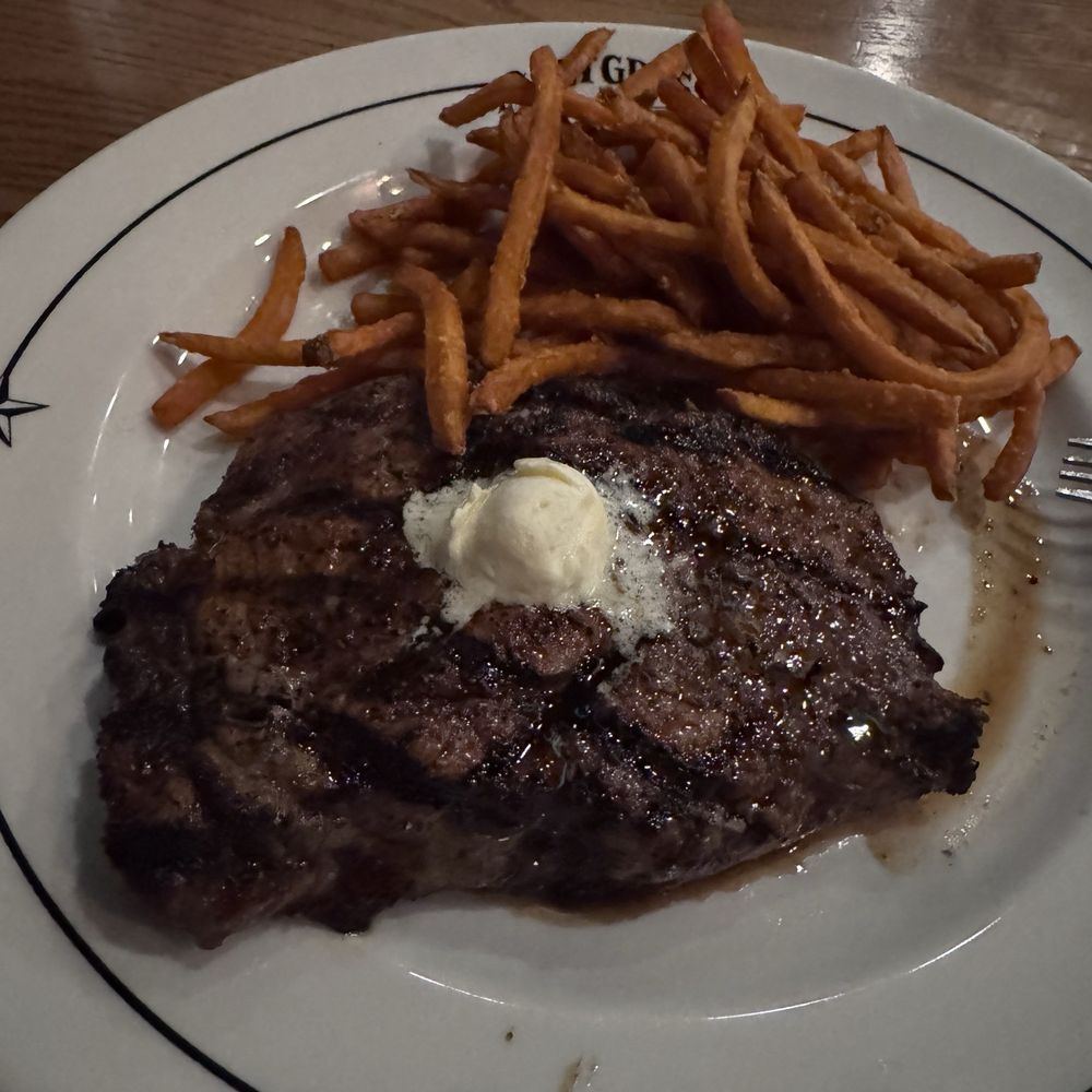 Saltgrass Steak House - Pat's Ribeye and Sweet Potato Fries - Seafood Near Me - Houston, Texas Saltgrass Steak House - Pat's Ribeye and Sweet Potato Fries - Seafood Near Me - Houston, Texas