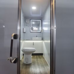 Luxury portable restrooms