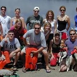 Wisconsin River Outings - One of our many large groups getting ready to hit the water.