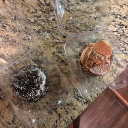 left Oreo Cookies & Cream  right Fabio's Tiramisu