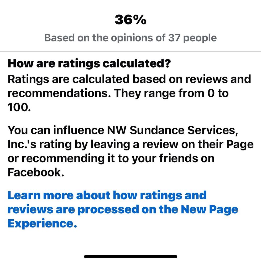 Slide of NW Sundance Services