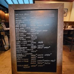 Goodman - Chalkboard menu