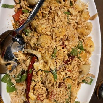 City Works - KUNG PAO CAULIFLOWER - needed more kick - Sports Bars Near Me - Pittsburgh, Pennsylvania City Works - KUNG PAO CAULIFLOWER - needed more kick - Sports Bars Near Me - Pittsburgh, Pennsylvania