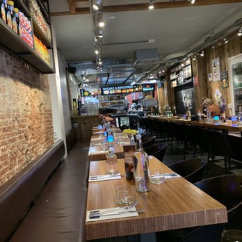 Pancake Bar - Long slim & au courant interior. - Breakfast & Brunch Near Me - Amsterdam, New Hampshire