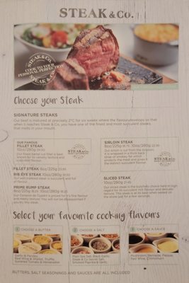 Menu photo 3 Steak & Co London, XGL Menu photo 3 Steak & Co London, XGL