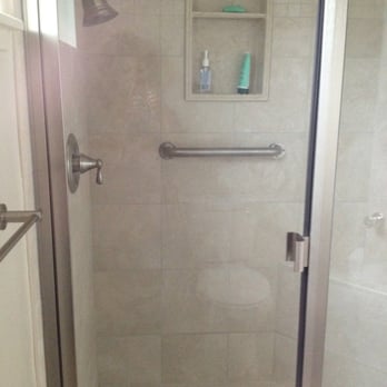Stone & Ceramic Surfaces - Shower tiles with shampoo nitch - Flooring Near Me - Huntington Beach, California Stone & Ceramic Surfaces - Shower tiles with shampoo nitch - Flooring Near Me - Huntington Beach, California
