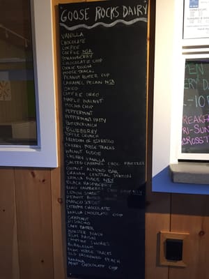 Goose Rocks Dairy (Ice cream) by null