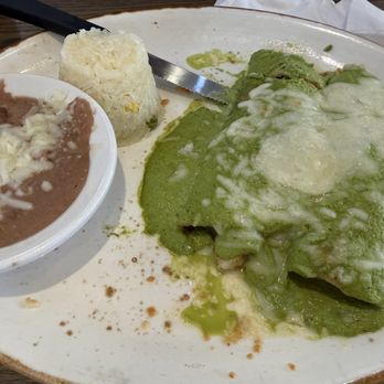 Karina's Mexican Seafood - Enchiladas Verdes - Mexican Near Me - Chula Vista, California
