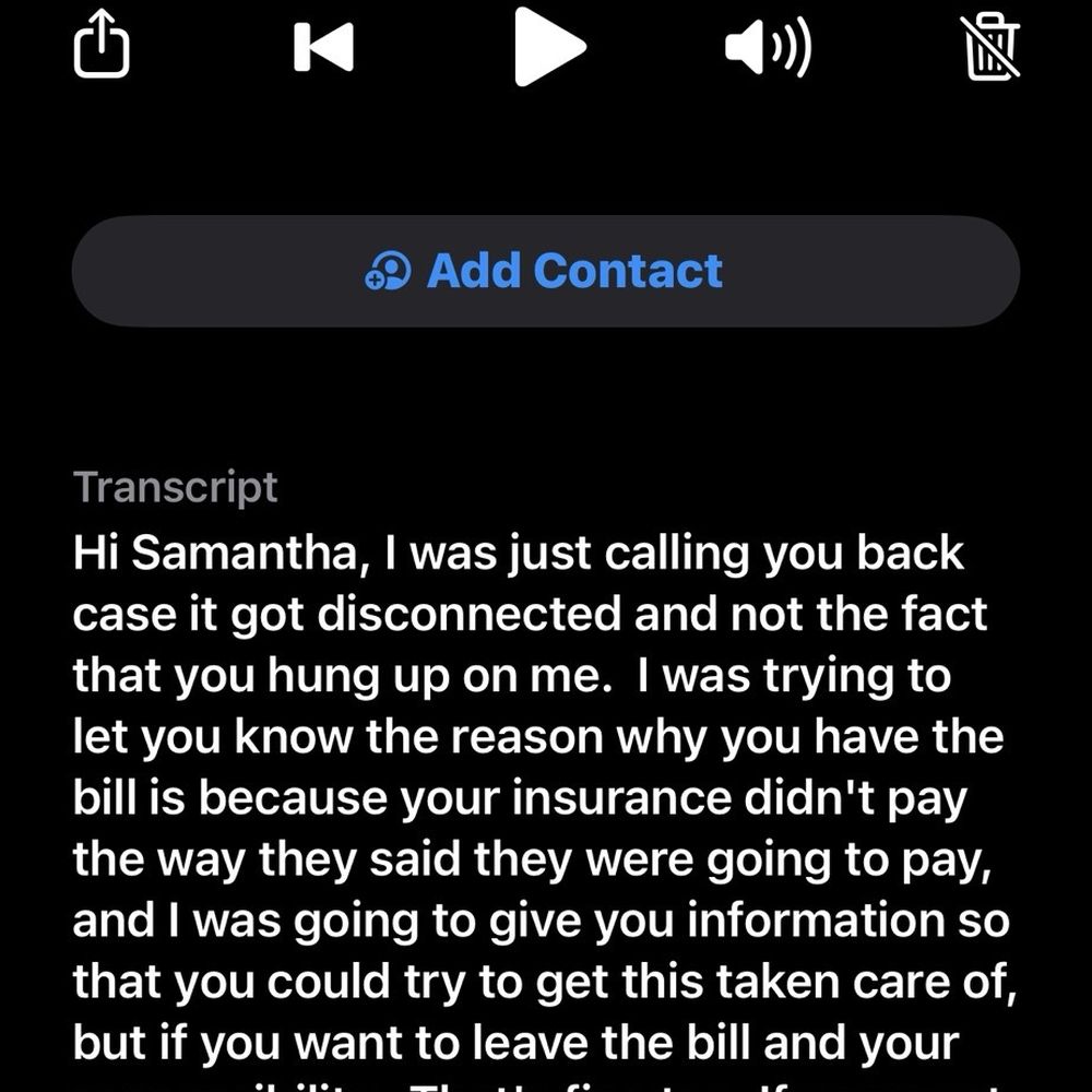 Sandy being rude for NO reason. Super unprofessional. Super uncalled for. Sandy being rude for NO reason. Super unprofessional. Super uncalled for.