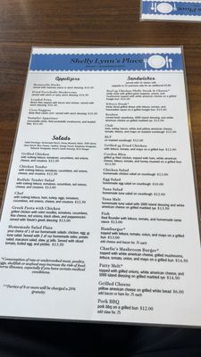 Menu photo 2 Lynn's Place Robbinsville, NC