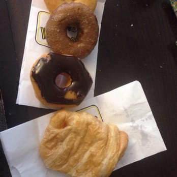 Jack N Jill Donut Shop - Glazed, blueberry, and chocolate glazed donuts and a ham & cheese croissant. - Donuts Near Me - Abilene, Texas Jack N Jill Donut Shop - Glazed, blueberry, and chocolate glazed donuts and a ham & cheese croissant. - Donuts Near Me - Abilene, Texas