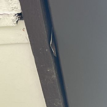 Denco Gutters and Exteriors - Leftover fragments of old gutter and damage. - Gutter Services Near Me - Aurora, Colorado