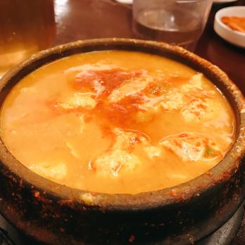 My Tofu House - Original Soft Tofu. Combination Soft Tofu. You can choose how spicy you want it and this was the "Spicy@ - Korean Near Me - San Francisco, California My Tofu House - Original Soft Tofu. Combination Soft Tofu. You can choose how spicy you want it and this was the "Spicy@ - Korean Near Me - San Francisco, California