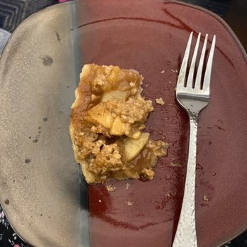 T's Divine Sweets & More - a piece of apple pie on a plate with a fork - Bakeries Near Me - Cambridge, Maryland T's Divine Sweets & More - a piece of apple pie on a plate with a fork - Bakeries Near Me - Cambridge, Maryland