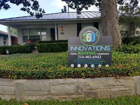 360 Innovations Roofing Company Logo