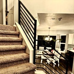 Silva Steel and Fab - A little complex down rail but we managed and our customer was super excited :)