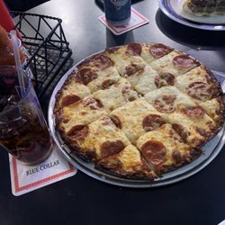 Blue Collar Bar & Grill - Barside table.
