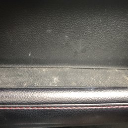 Interior door still dirty Interior door still dirty