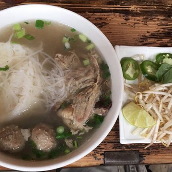 Saigon Shack - Saigon Shack Pho. Notice that the noodles are still clumped up - Vietnamese Near Me - New York, New York Saigon Shack - Saigon Shack Pho. Notice that the noodles are still clumped up - Vietnamese Near Me - New York, New York