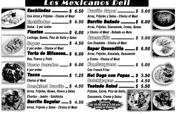 El Mexicano Deli y Taqueria by null