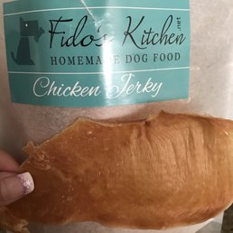 Chicken jerky, real chicken breasts!