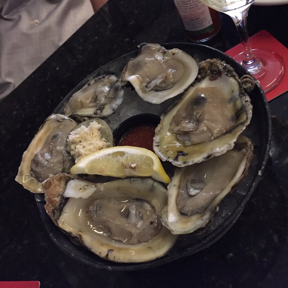 Fresh Catch Seafood Grill - Oysters, order of six on ice, with lemon and fresh horseradish - Seafood Near Me - Stuart, Florida Fresh Catch Seafood Grill - Oysters, order of six on ice, with lemon and fresh horseradish - Seafood Near Me - Stuart, Florida