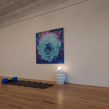 Indigo Yoga - The instructor's mat.  8am on Saturday is January.   her! - Yoga Near Me - Fort Worth, Texas