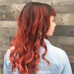 Fox Den Salon - Hennepin - This beautiful red balayage was done by Hannah