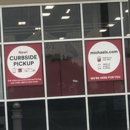 Curbside pickup. Curbside pickup.