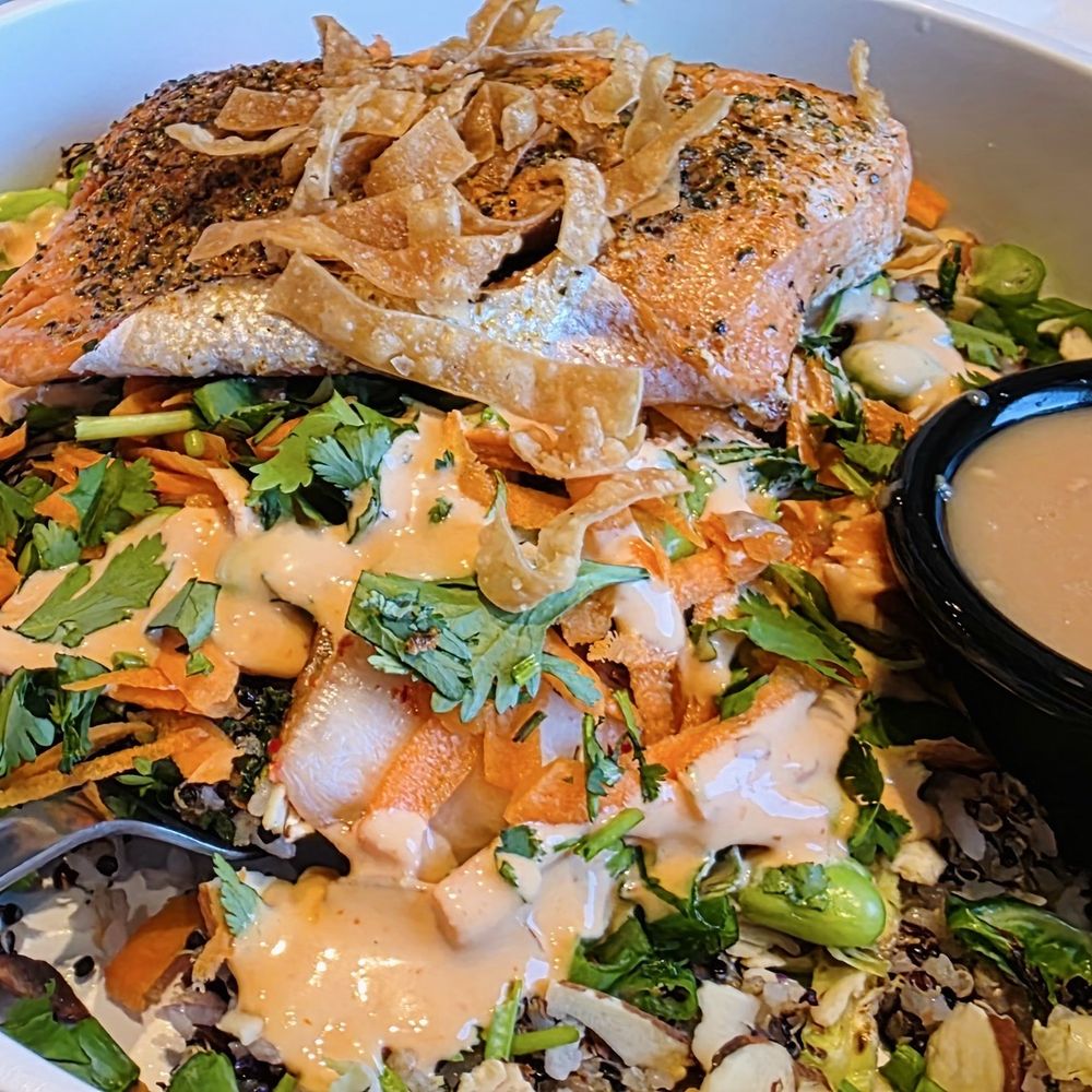 Morro Grill - Protein Asian Bowl - American Near Me - Morro Bay, California Morro Grill - Protein Asian Bowl - American Near Me - Morro Bay, California