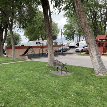 Mt Shadows RV Park - Playground and basketball area - RV Parks Near Me - Draper, Utah Mt Shadows RV Park - Playground and basketball area - RV Parks Near Me - Draper, Utah