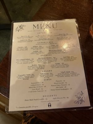 Menu photo 1 TAP IN Minneapolis, MN