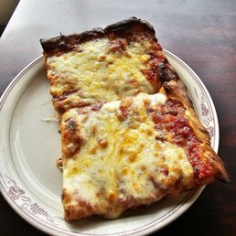 Double cheese Sicilian slice Double cheese Sicilian slice
