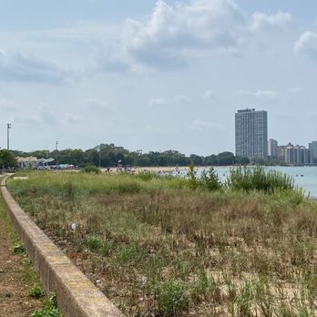 Rainbow Beach - View along the coast line - Beaches Near Me - Chicago, Illinois