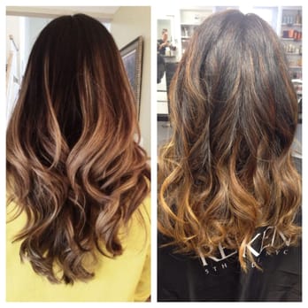 Salon 955 - Photo on the left is the one I showed Shanndra. Photo on the right is what she did to mine. So happy with the results! - Hair Salons Near Me - Lafayette, California
