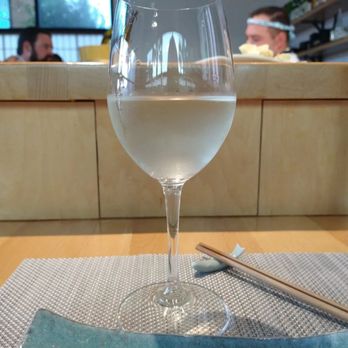Sushi-Wa - Glass of sake' - Sushi Bars Near Me - Charleston, South Carolina