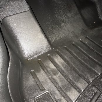 Tender Car Collision - Sorry for the bad lighting but there is a grease pool in the upper left side of the floor mat. - Body Shops Near Me - Milwaukee, Wisconsin Tender Car Collision - Sorry for the bad lighting but there is a grease pool in the upper left side of the floor mat. - Body Shops Near Me - Milwaukee, Wisconsin