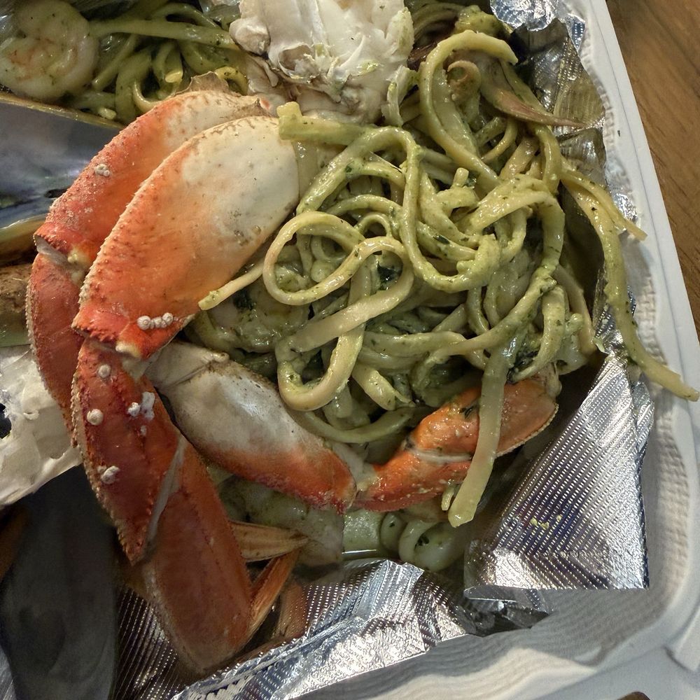 Seafood saute Seafood saute