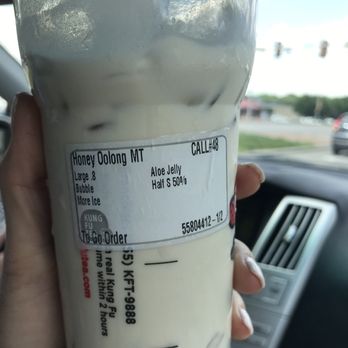 Kung Fu Tea - It look like all milk. Usually they have light brown/ tan color... - Coffee & Tea Near Me - Overland Park, Kansas Kung Fu Tea - It look like all milk. Usually they have light brown/ tan color... - Coffee & Tea Near Me - Overland Park, Kansas