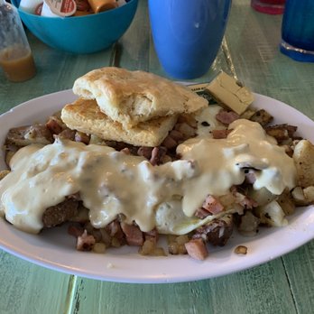 Banana River Cafe - Hame Potato stack - Cafes Near Me - Satellite Beach, Florida
