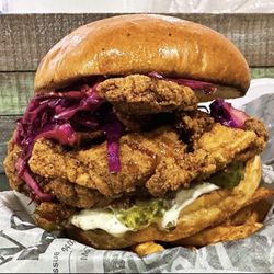Bangin' Burgers & Buns - Buttermilk Fried Chicken Sandwiches food truck ATL ga
