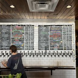 Beer wall Beer wall