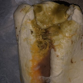 Taco Casa - Burrito with green sauce instead of mild. - Tex-Mex Near Me - Abilene, Texas