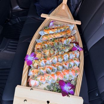 Shogun Sushi - Sushi Boat B - Sushi Bars Near Me - Carmichael, California