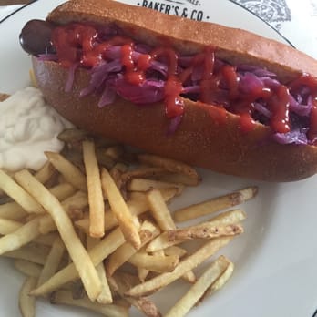 Hunger Dogs - Vegetarian tofu dog with fries - Hot Dogs Near Me - London, XGL