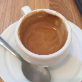 Cavalli Cafe - Already 1/2 of the coffee gone but very delish! - Coffee & Tea Near Me - San Francisco, California